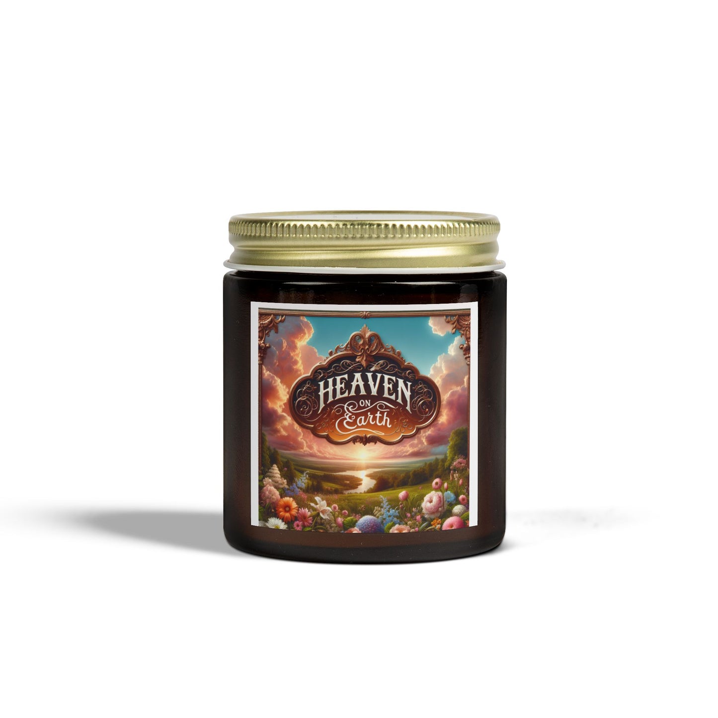 Heaven on Earth Scented Candles, Coconut Apricot Wax (4oz, 9oz)