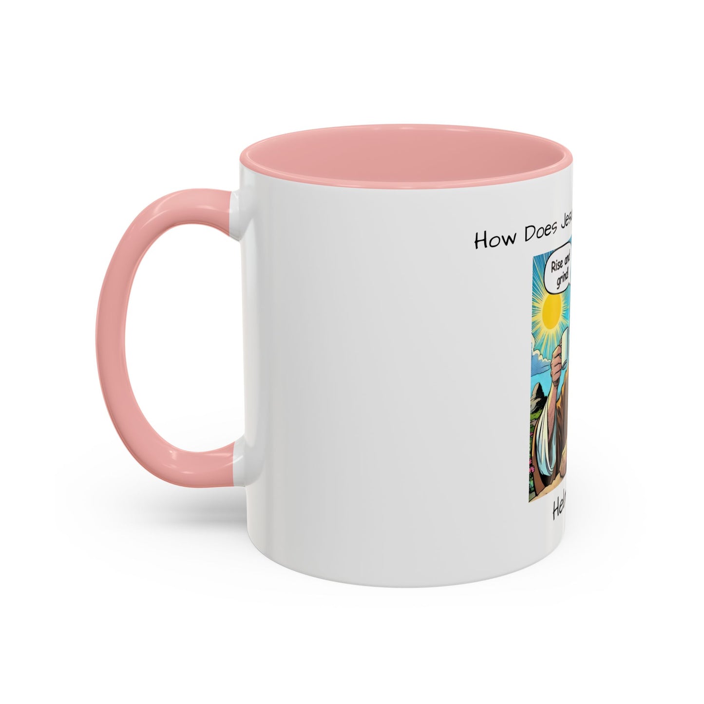 "Hebrews Accent Coffee Mug" (11, 15oz)