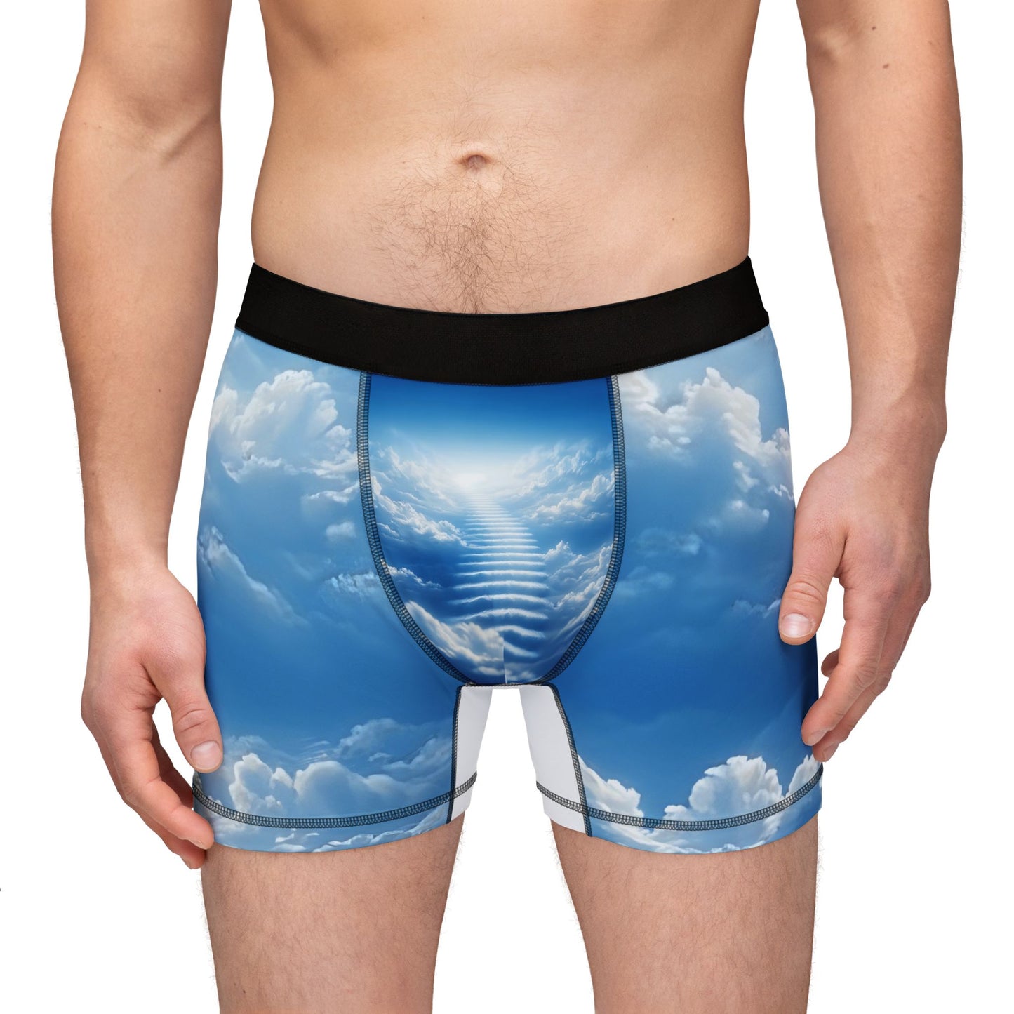 Stairway to Heaven Men's Boxers (AOP)