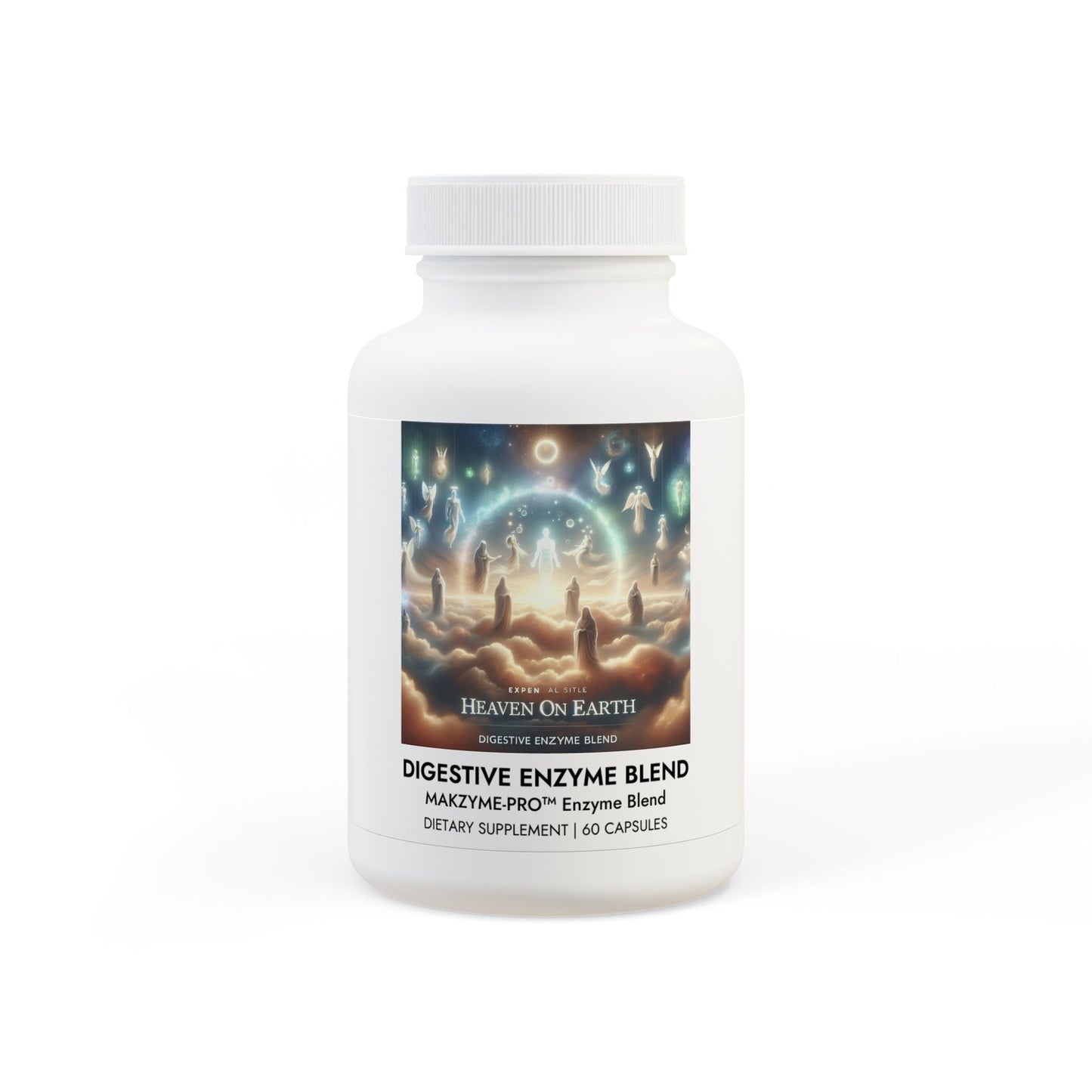 Heaven on Earth Digestive Enzyme Blend Supplement (60 Capsules)