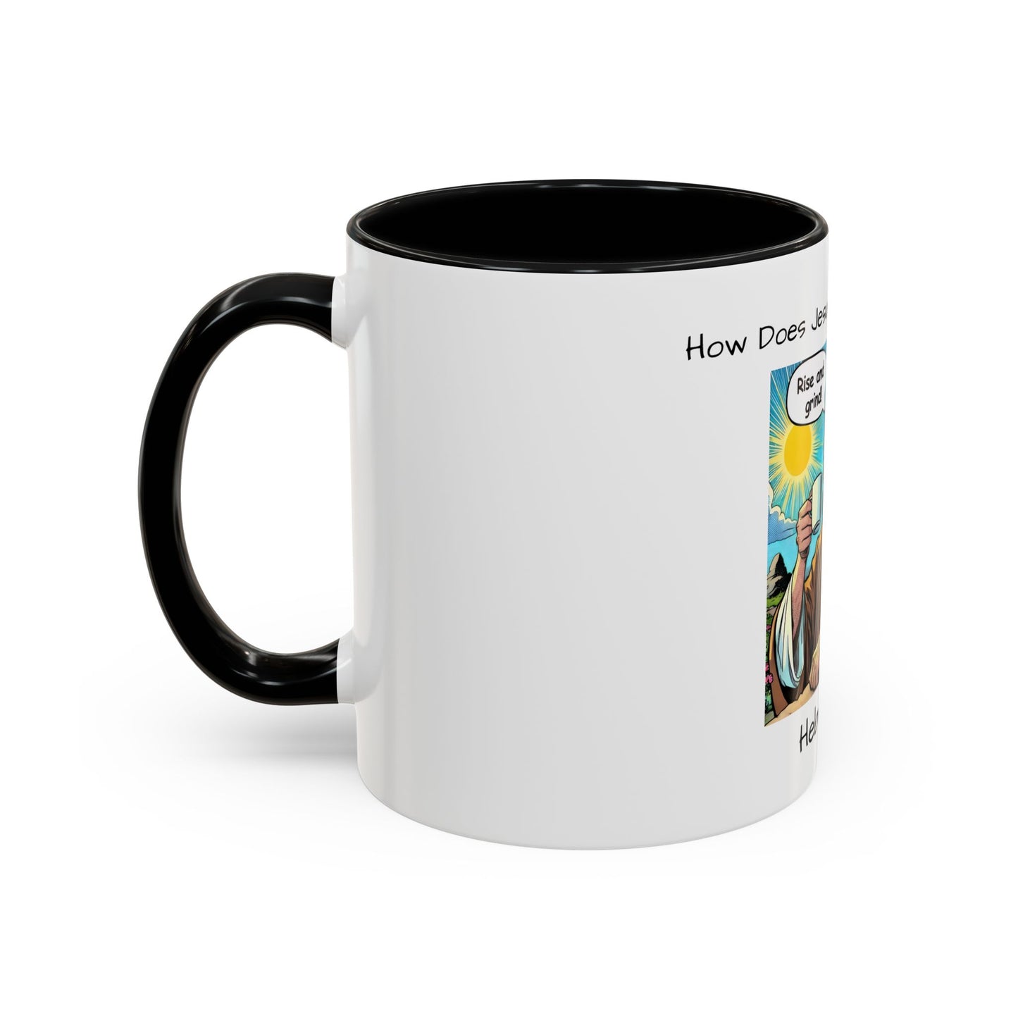 "Hebrews Accent Coffee Mug" (11, 15oz)