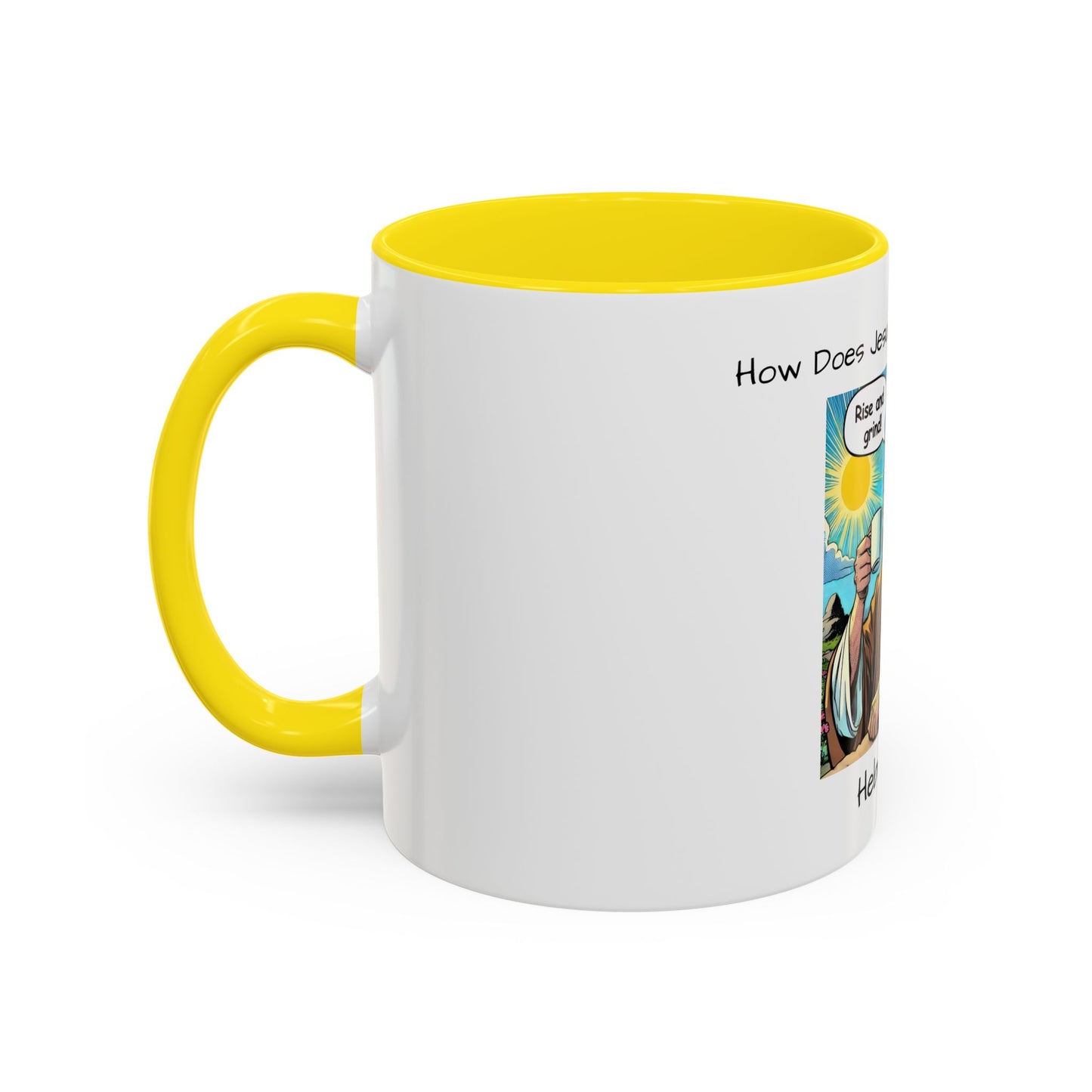 "Hebrews Accent Coffee Mug" (11, 15oz)