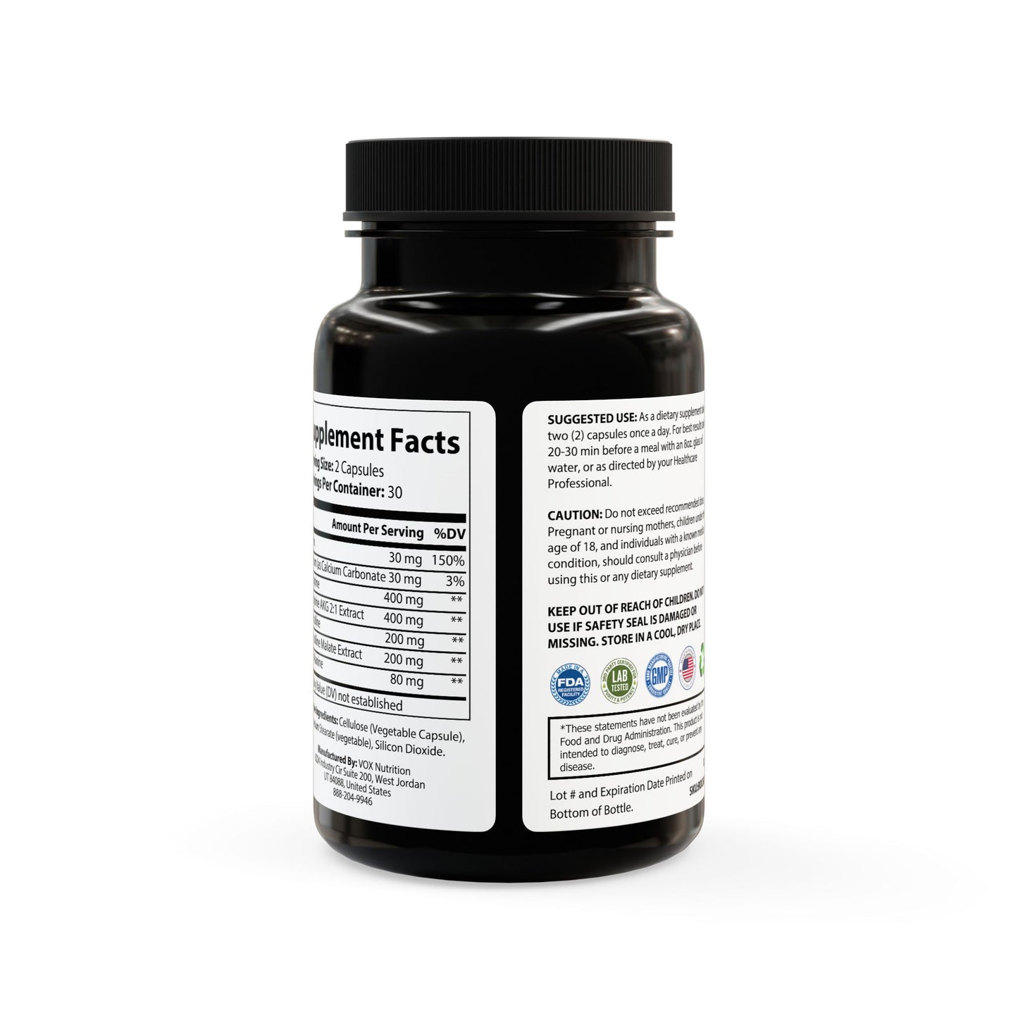 Heaven on Earth L-Arginine Supplement (60 Capsules)