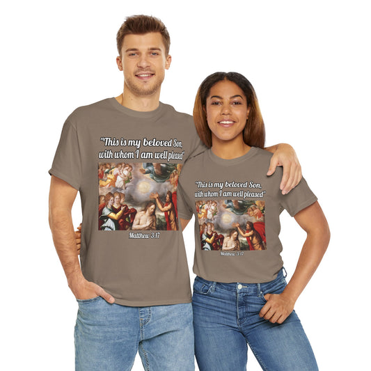 "Jesus' baptism" Unisex classic tee