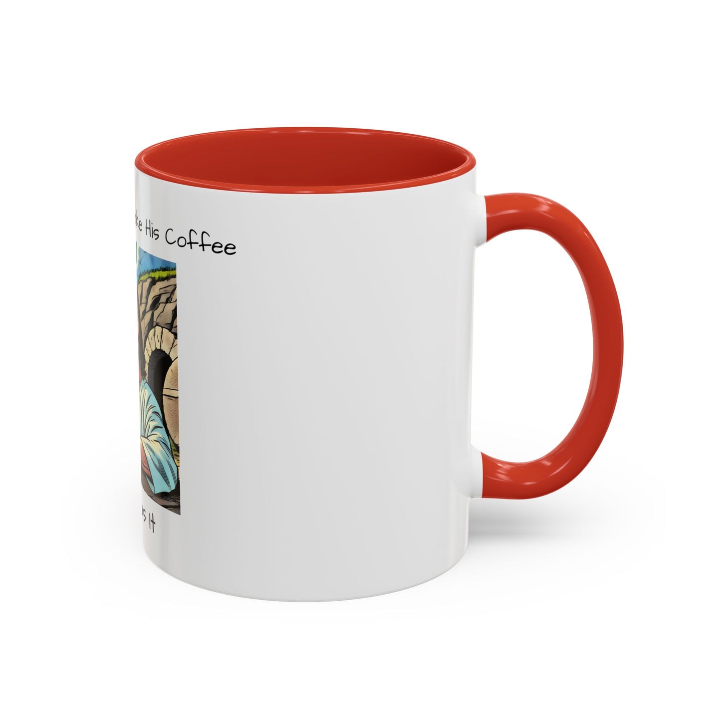 "Hebrews Accent Coffee Mug" (11, 15oz)