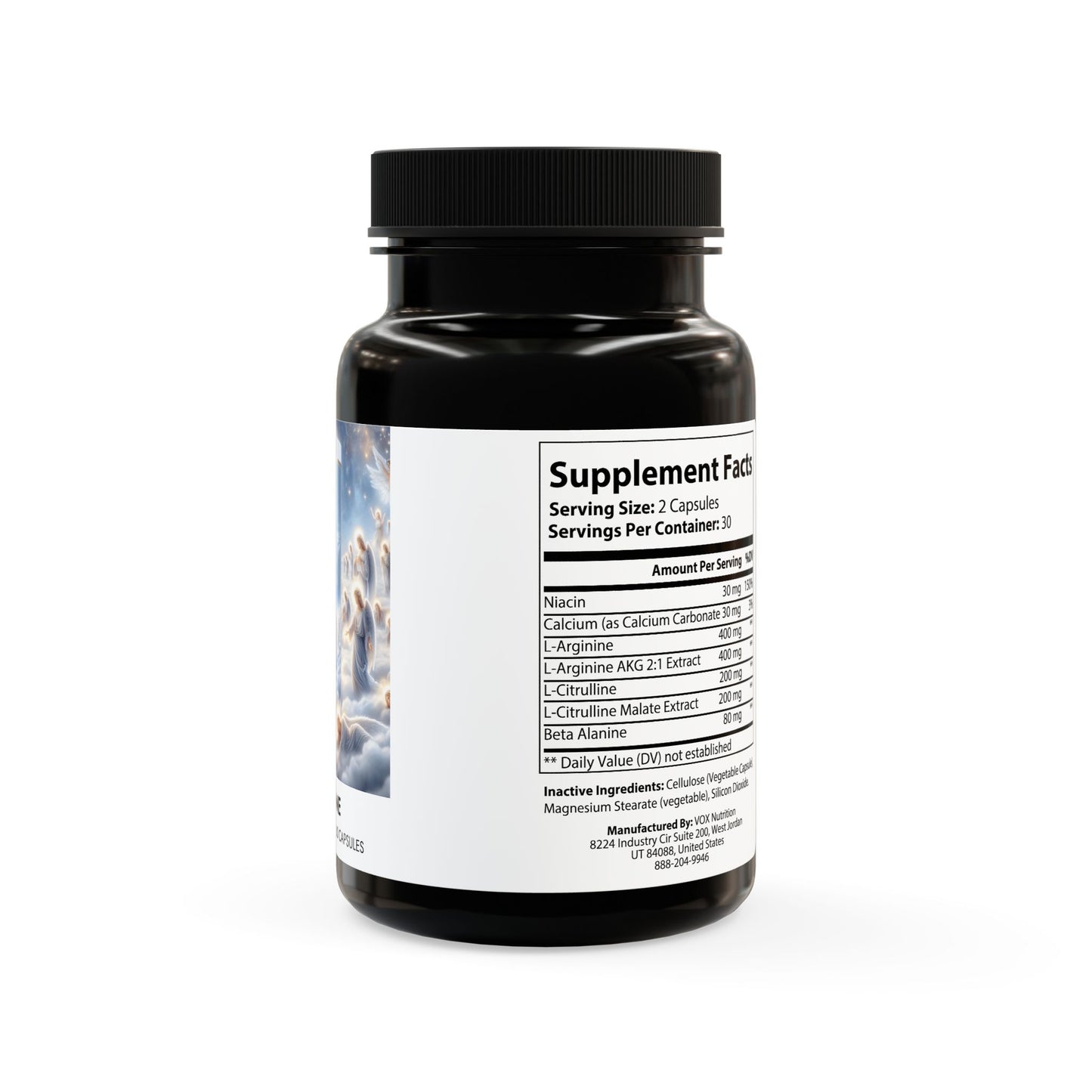 Heaven on Earth L-Arginine Supplement (60 Capsules)