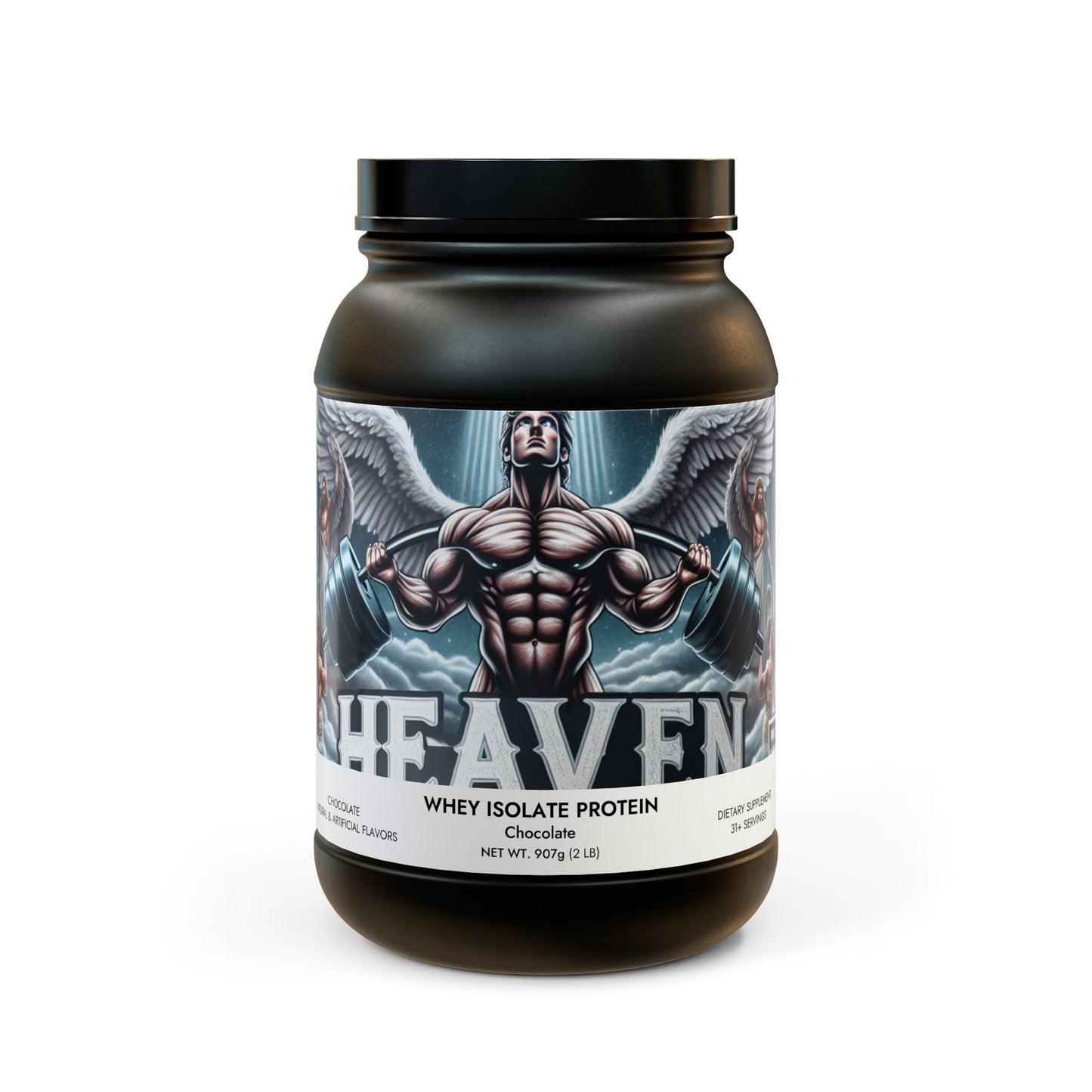 Heaven Weight Whey Isolate Protein Supplement (907g, 2lb)