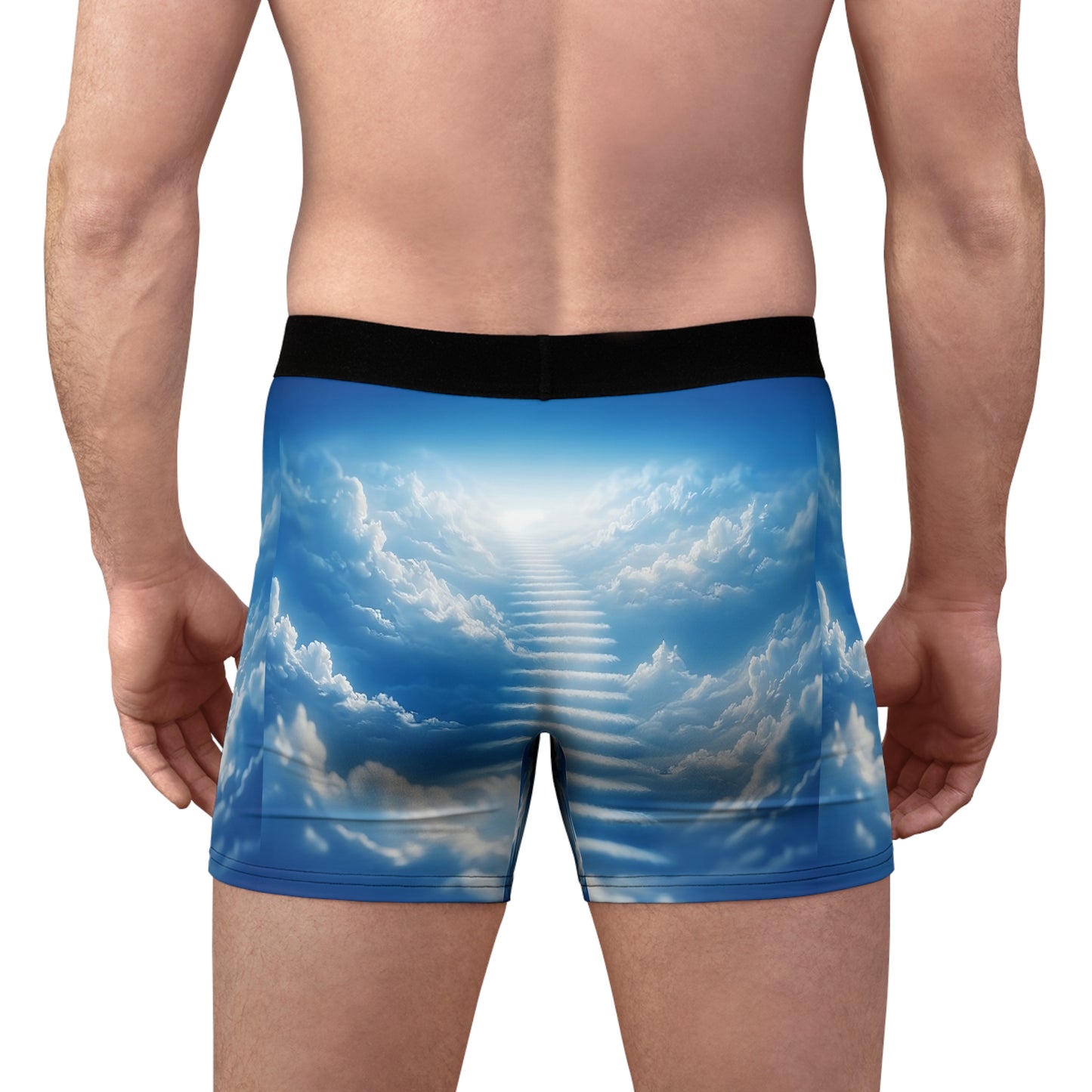 Stairway to Heaven Men's Boxer Briefs (AOP)