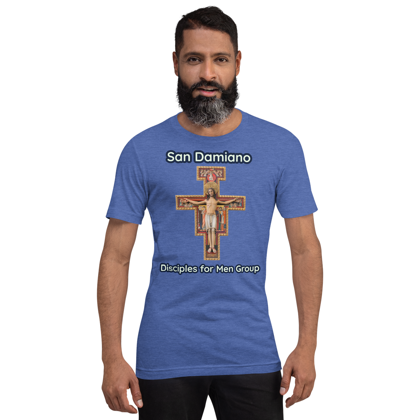 "San Damiano Cross Disciples for Men Group" classic tee