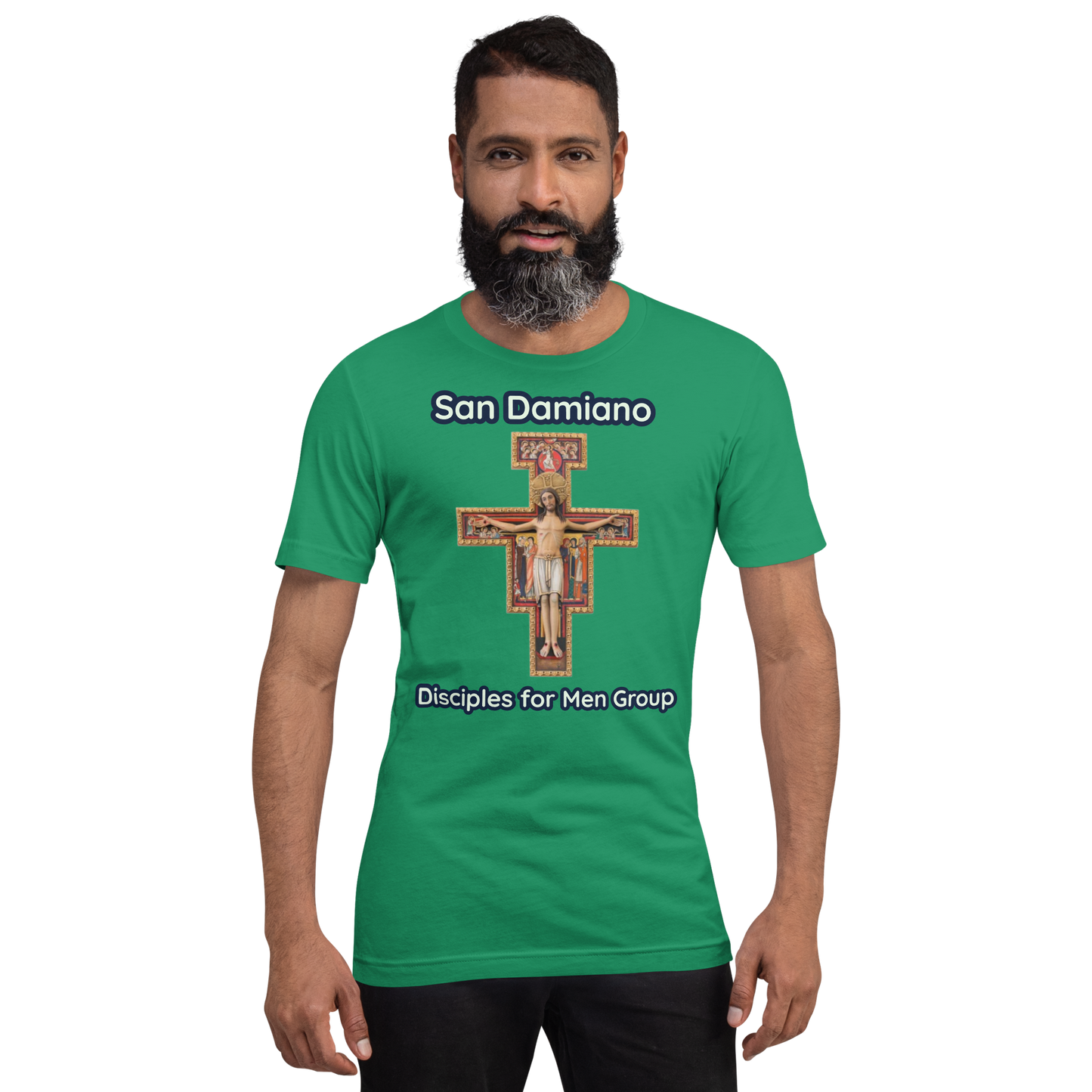 "San Damiano Cross Disciples for Men Group" classic tee