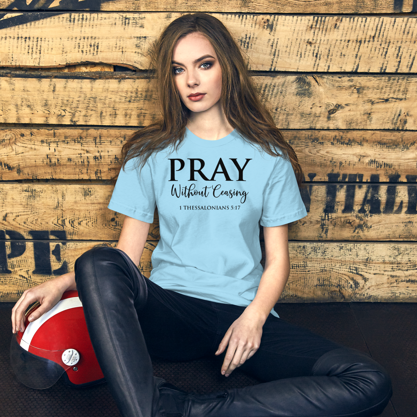 "Pray without ceasing" Unisex classic tee