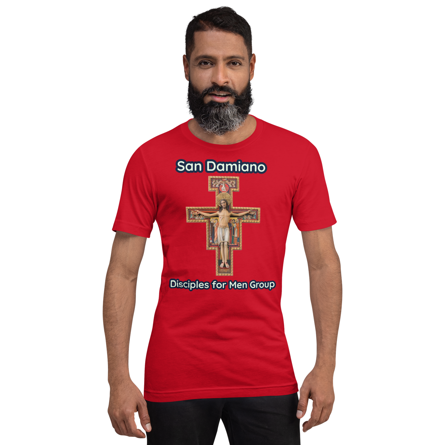 "San Damiano Cross Disciples for Men Group" classic tee