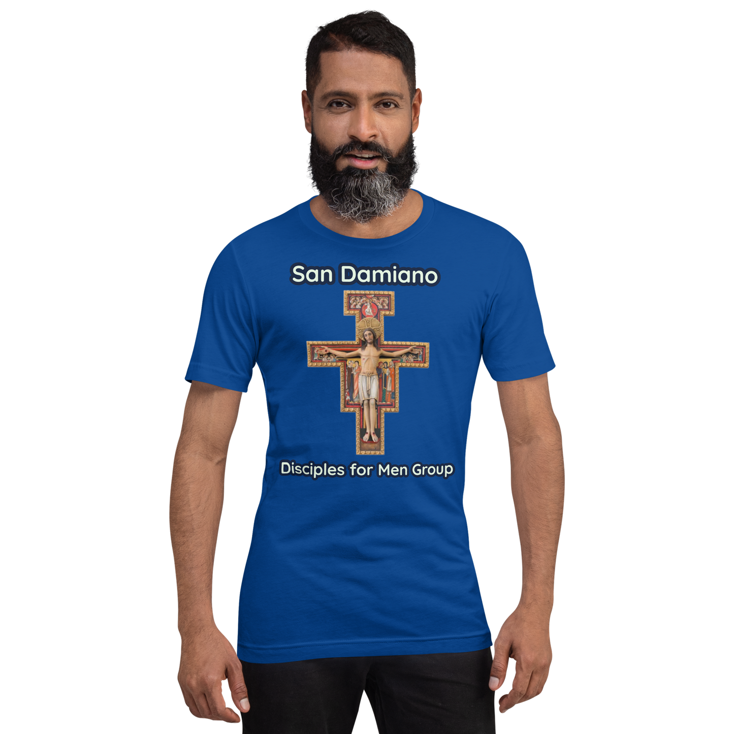 "San Damiano Cross Disciples for Men Group" classic tee